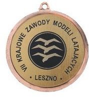 Victoria Sport Medal ogólny z miejscem na emblemat z grawerowaniem na laminacie