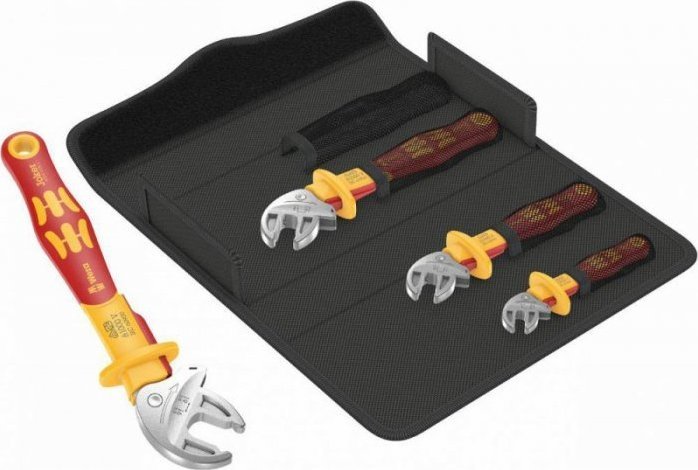 Wera ZESTAW KLUCZY PŁASKICH, IZOLOWANYCH JOKER VDE 4 SET 1, 4CZ.