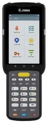 MC3390XR UHF RFID GUN, LINEAR ANTENNA, 802.11, SE4750MR 2D IMAGER, 29 KEY, EXTENDED CAPACITY BATTERY, GMS, 4GB/32GB, ETSI