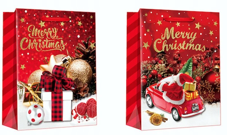 Torebka ozdobna prezentowa JP 2024-3XXL 50x72x18 cm cena za 1 szt