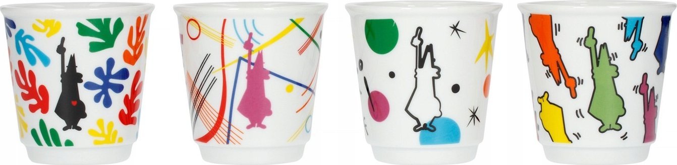 Bialetti Bialetti - Zestaw filiżanek do espresso Arte
