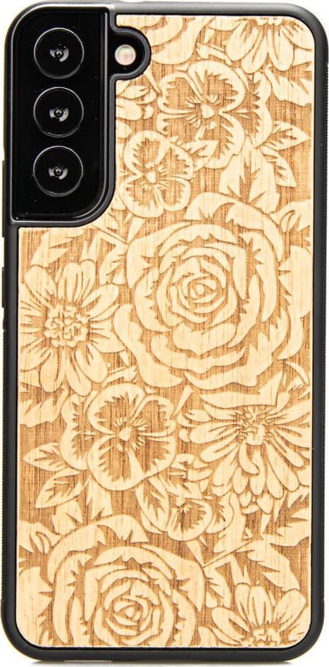 BeWood Drewniane Etui Samsung Galaxy S22 Plus Róże Aniegre