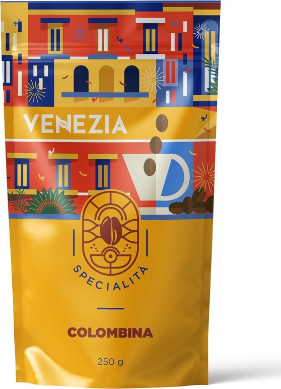 Kawa ziarnista Venezia Coffee Kawa ziarnista Venezia Specialit Colombina 250g
