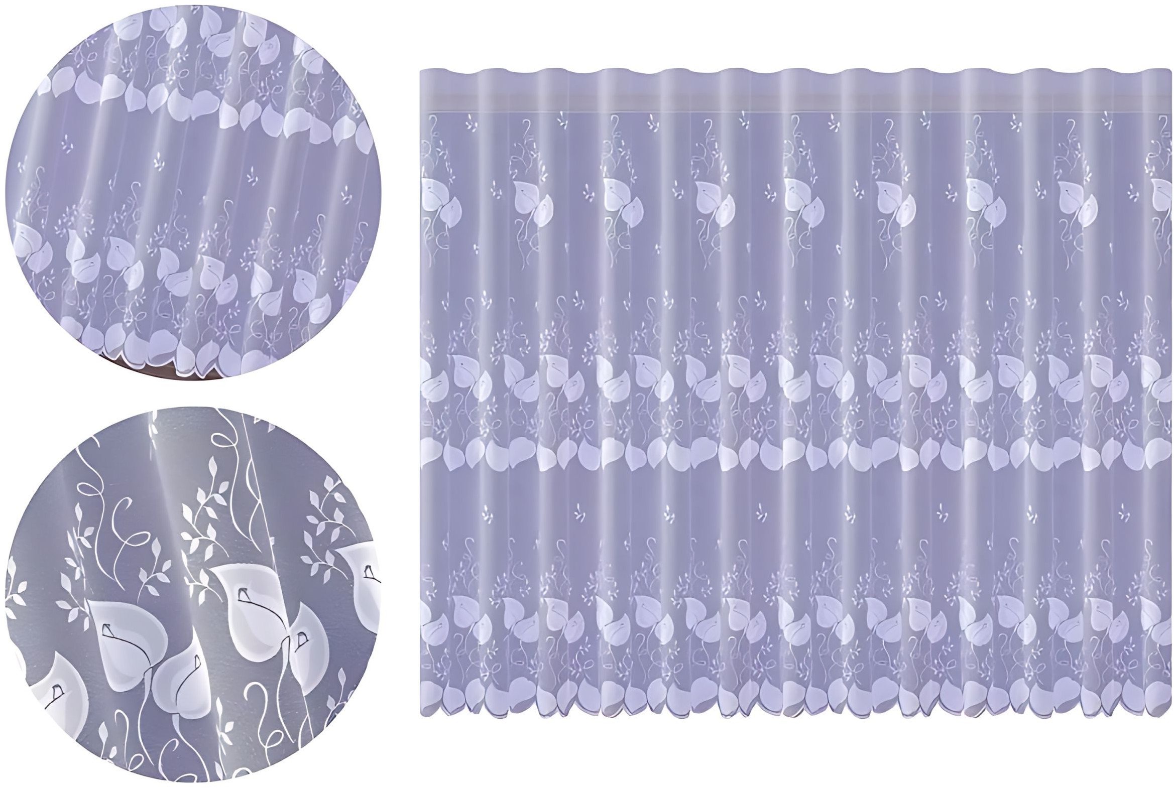 Firanka Marbesol wysokość 250 cm DomoweTekstylia | WN141M 250