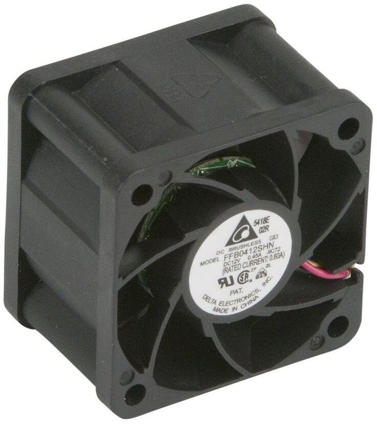 Supermicro PWM Fan, Fan, 4 cm, 13000 RPM, Black