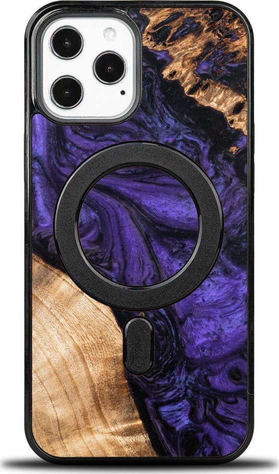 BeWood Etui Bewood Unique na iPhone 12 Pro Max - Violet z MagSafe