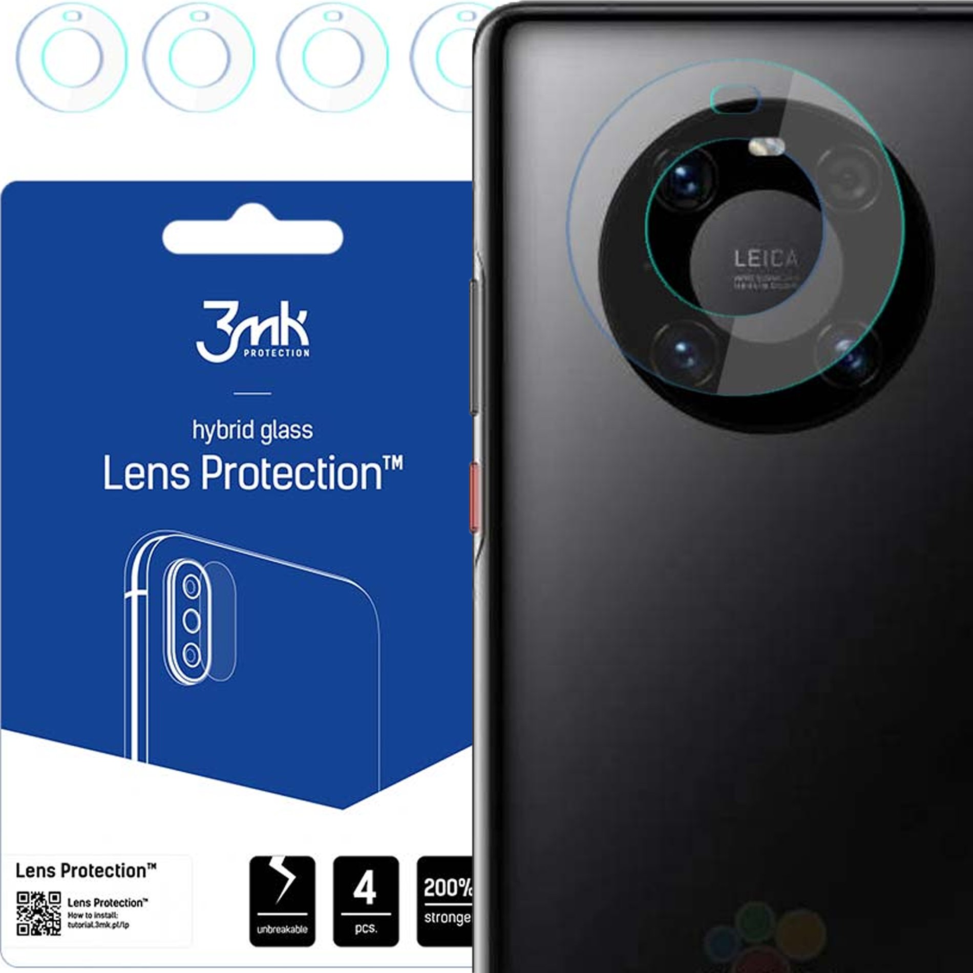 HUAWEI MATE 40 PRO+ 5G - 3MK LENS PROTECTION