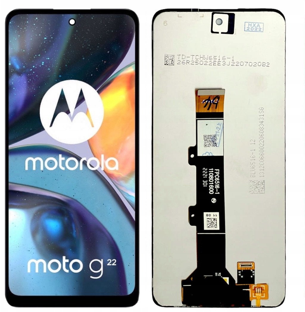 WYŚWIETLACZ EKRAN LCD DO MOTOROLA G22