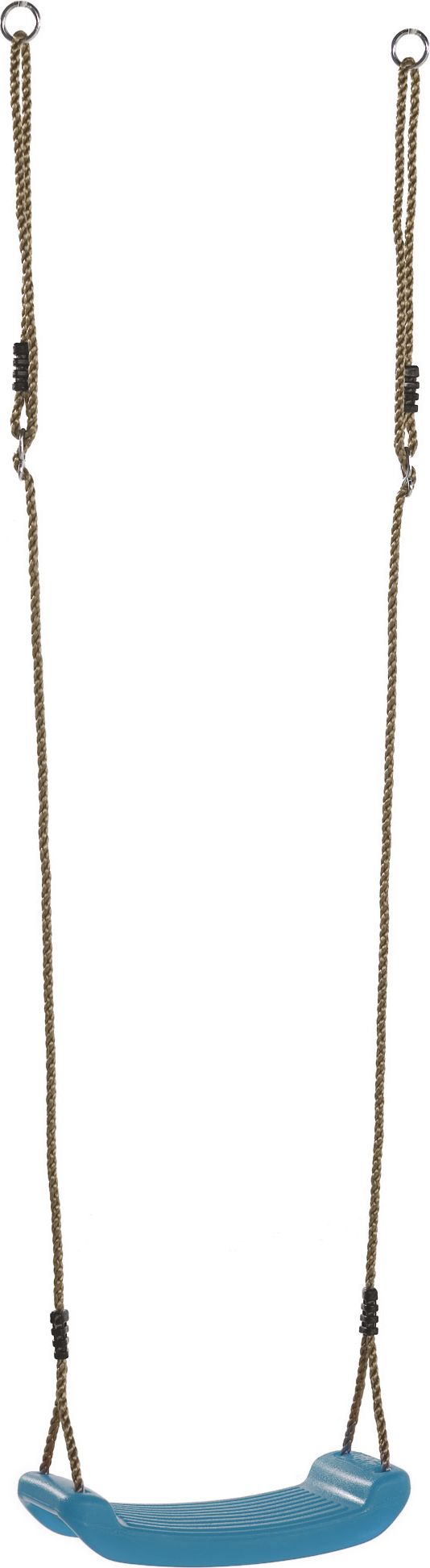 Huśtawka KBT Huśtawka ogrodowa deska wraz z linami o regulowanej wysokości - turkusowa