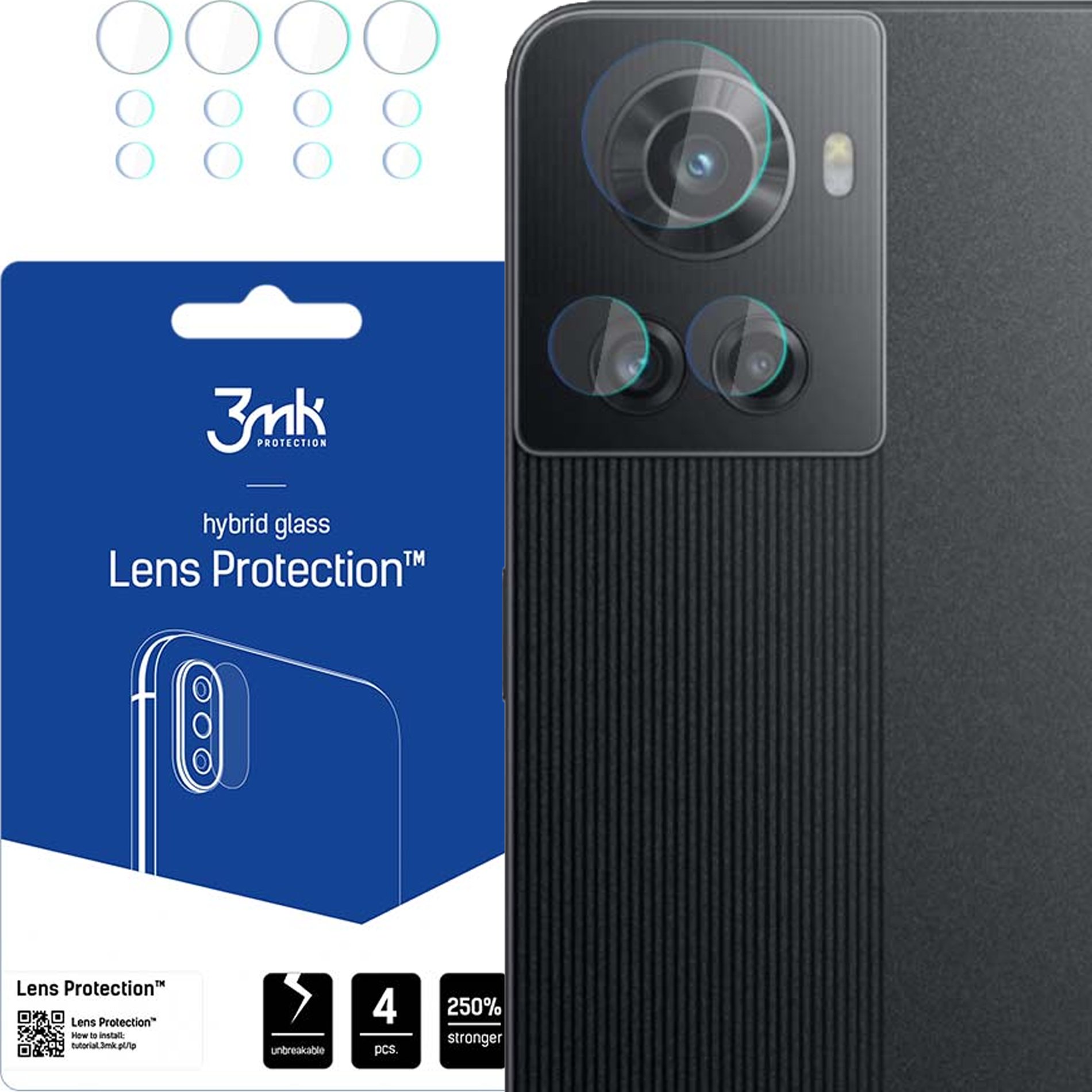 ONEPLUS 10R - 3MK LENS PROTECTION