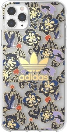 Adidas Adidas OR Clear Case CNY AOP iPhone 11 Pro Max złoty/gold