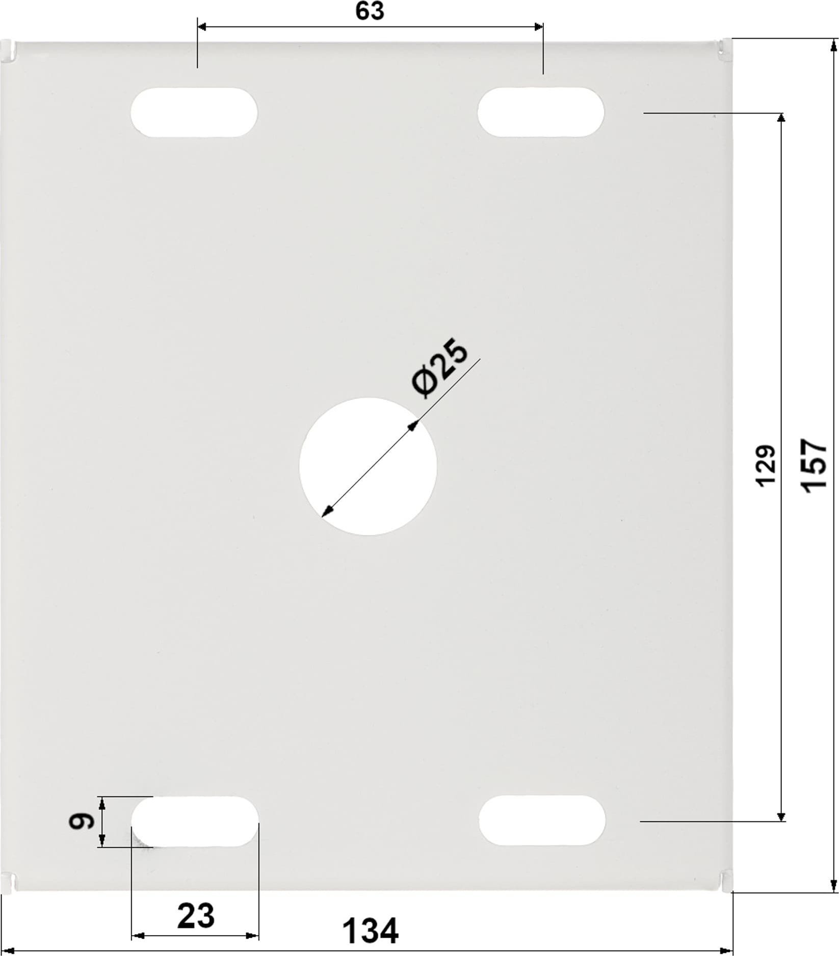 Dedra BLACHA MONTAŻOWA BM-130X160/ECO