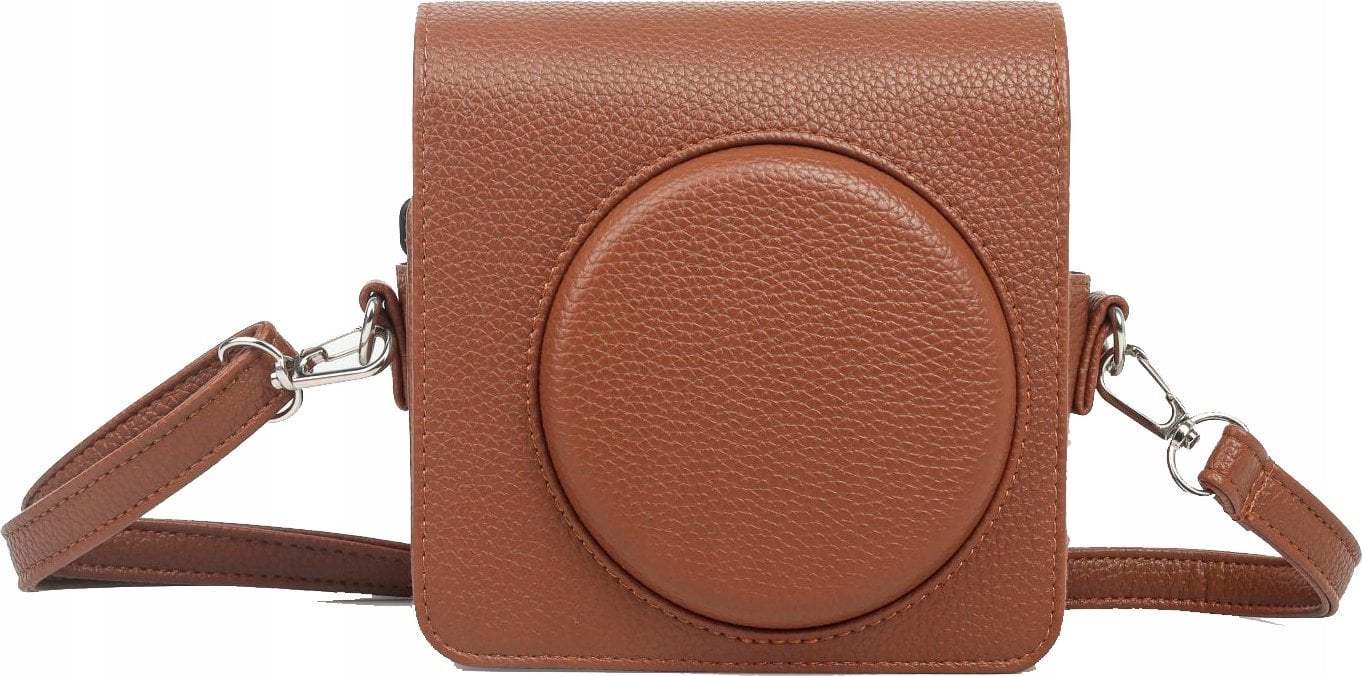 Pokrowiec LoveInstant Futerał Etui Pokrowiec Case Do Fuji Fujifilm Instax Square Sq40 Sq 40 / Brązowy