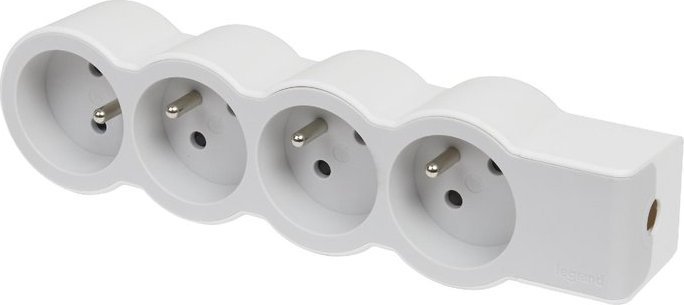 Legrand Przedłużacz przenośny 4X2P+Z B/P-B/S Legrand 049497 himp
