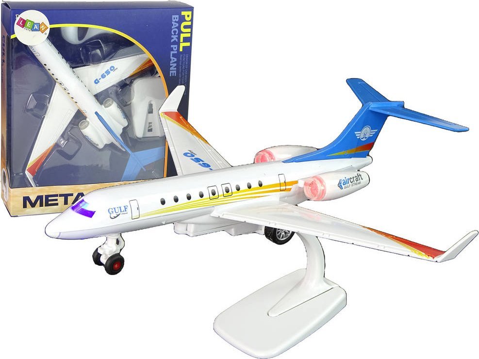 LeanToys Samolot pasażerski G-650