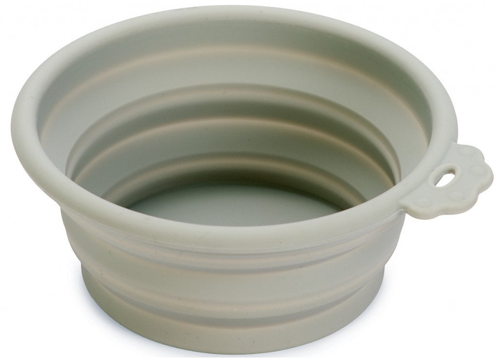 TRAVEL BOWL SIL ANTO GREY 250 ML