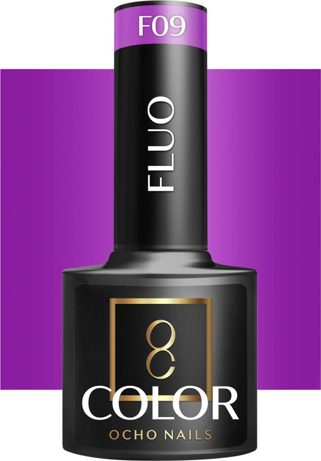 Activeshop OCHO NAILS Lakier hybrydowy fluo F09 -5 g