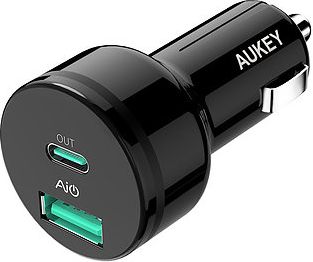 Ładowarka Aukey CC-Y7 1x USB-A 1x USB-C 3 A (CC-Y7)