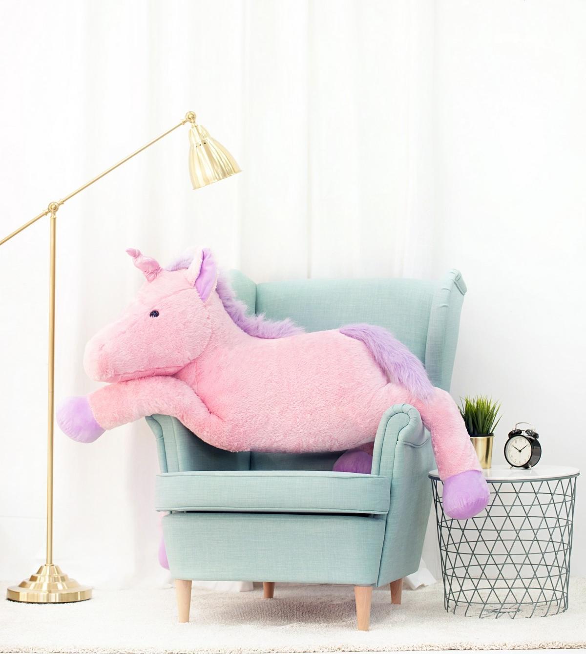 Blue Ride Jednorożec różowy pluszowa maskotka 150 cm