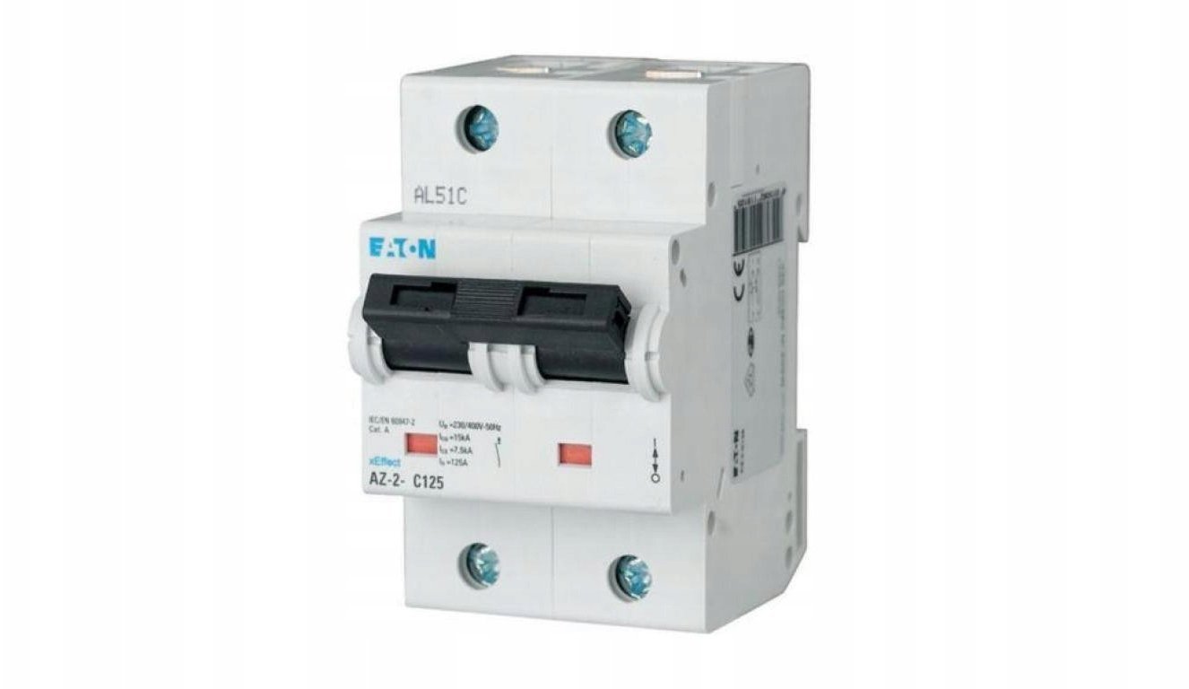 Wyłącznik nadprądowy 2P C 125A 15kA AC AZ-2-C125 211810
