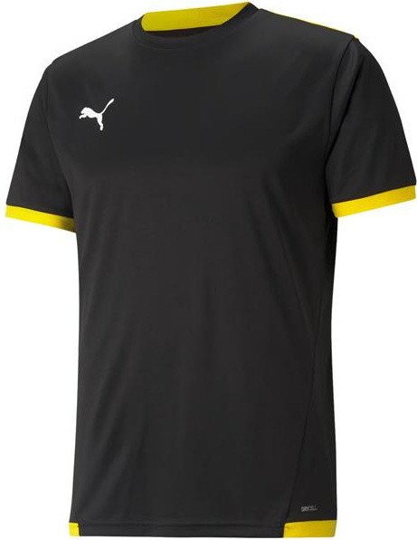 Koszulka męska Puma teamLIGA Jersey czarno-żółta 704917 26 L