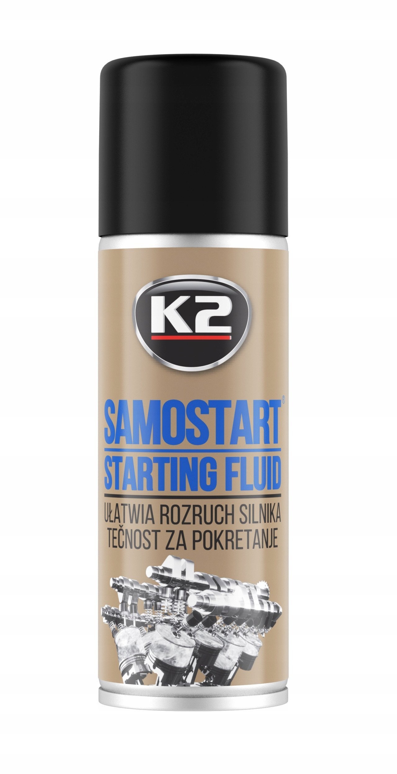 K2 SKUTECZNY SAMOSTART SILNIKA DO -54st SAMOSTART 150 AERO 150ML