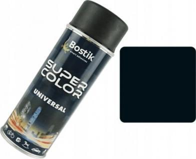 Bostik Lakier uniwersalny w sprayu 400 ml czarny połysk 9005