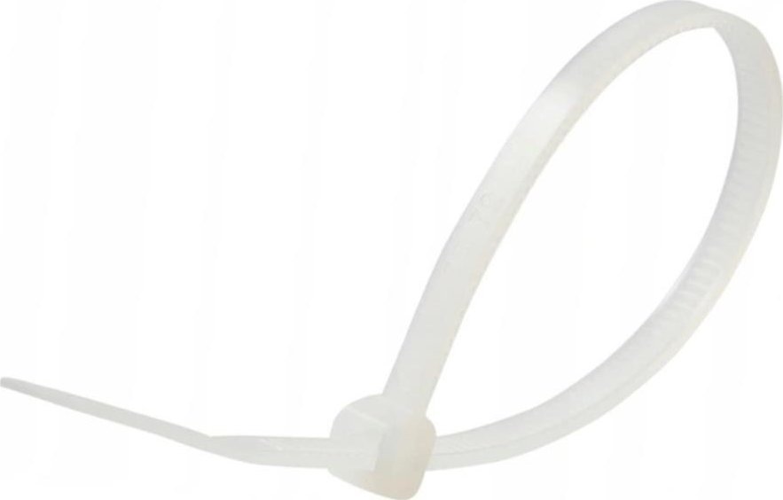 V-TAC Opaska Zaciskowa V-TAC 4.5x150mm Biała 22kg Nylon66 (Opak. 100szt) VT-6129