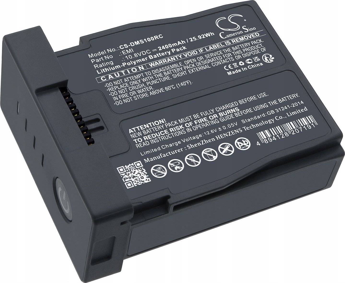 Cameron Sino Akumulator Bateria typ DJI EMI do Robota DJI RoboMaster Robo Master S1 S 1 / CS-DMS100RC