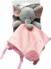 Tulilo Przytulanka Miluś słonik różowy 25x25 cm