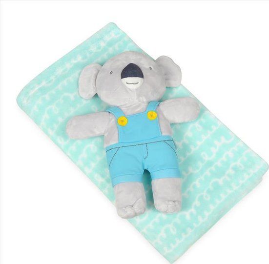 BabyMatex Kocyk 75/100 David z maskotką Koalą uniwersalny