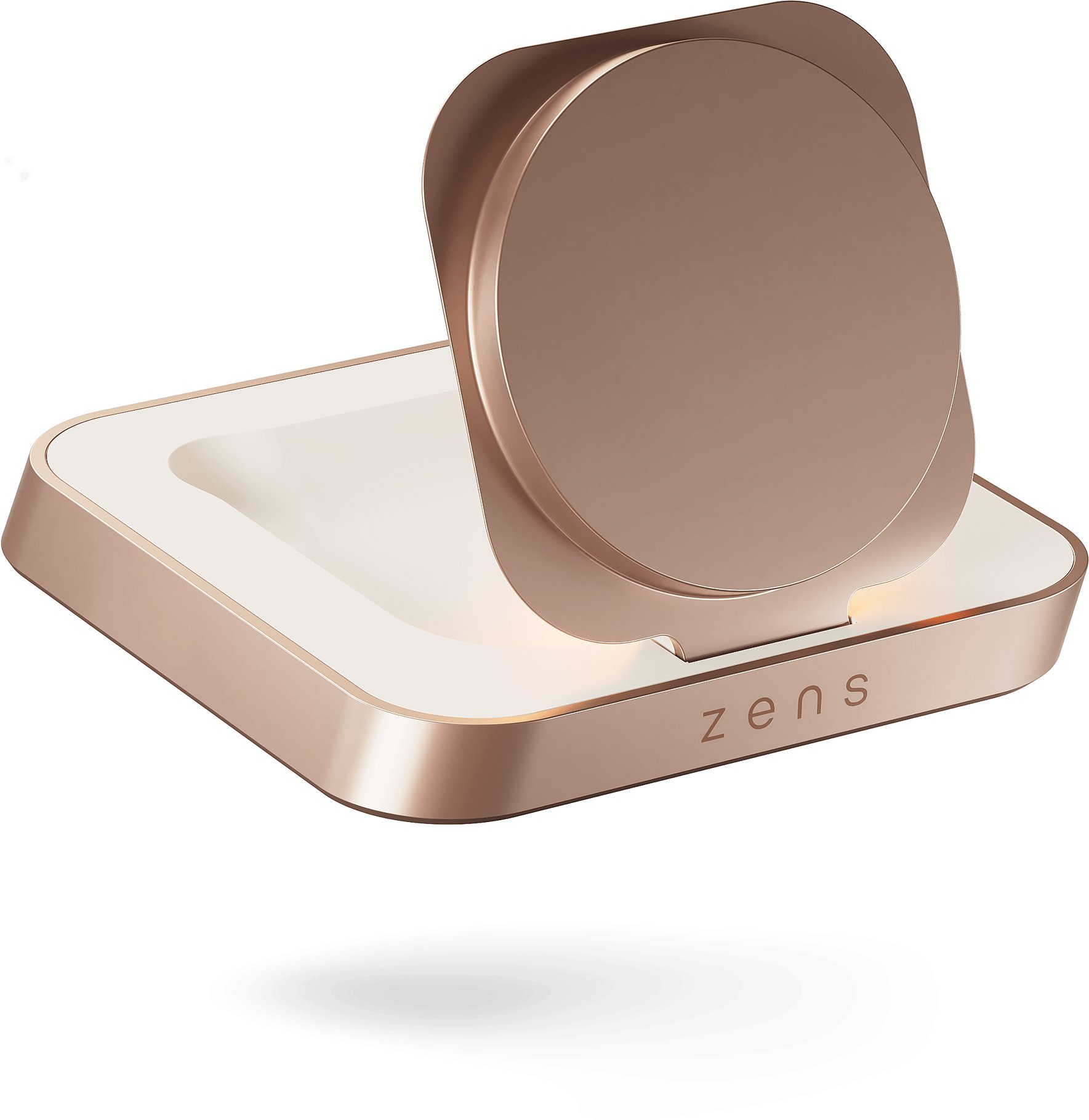 ZENS MAGNETIC NIGHTSTAND CHARGER COPPER
