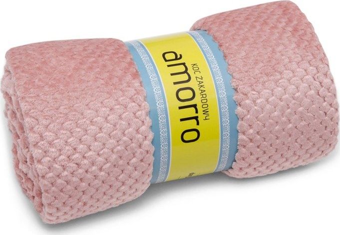 Darymex Koc Żakardowa Amorro Róż Kwarcowy Narzuta 200x220