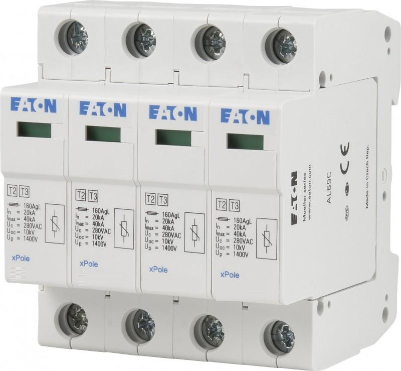 Eaton Ogranicznik przepięć SPCT2-460/4 C 4P 40kA 460V 167611