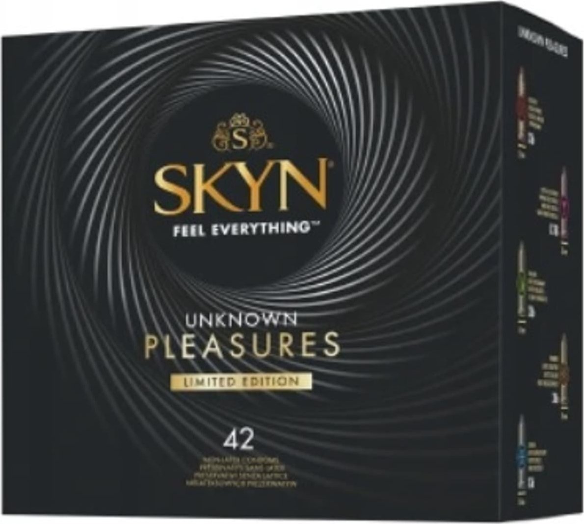 Alkotest UNIMIL_Skyn Feel Everything Unknown Pleasure Limited Edition nielateksowe prezerwatywy 42szt.