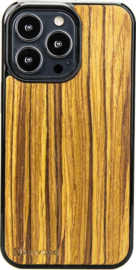 BeWood Drewniane Etui iPhone 13 Pro OLIWKA