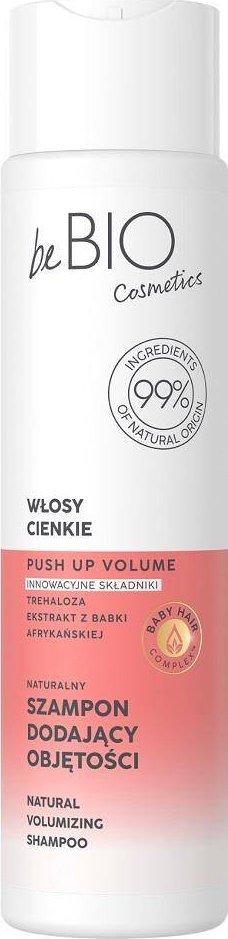 BeBio Baby Hair Complex naturalny szampon dodający objętości do włosów cienkich 300ml