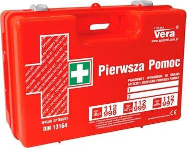 Vera Przemysłowa apteczka pierwszej pomocy TOP 10 13164 w walizce z tworzywa ABS
