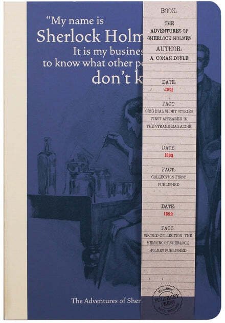 Tandem Notatnik A5 linia - Sherlock Holmes