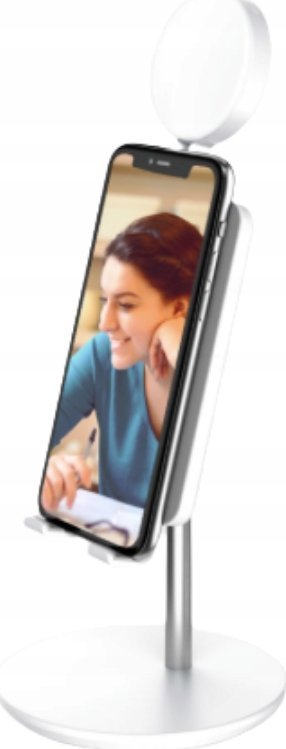 Lampa pierścieniowa DigiPower Shine Phone holder with 3" ring light