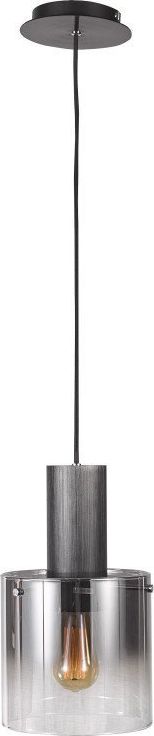 Lampa wisząca Italux Javier industrial chrom (MD17076-1A BK)