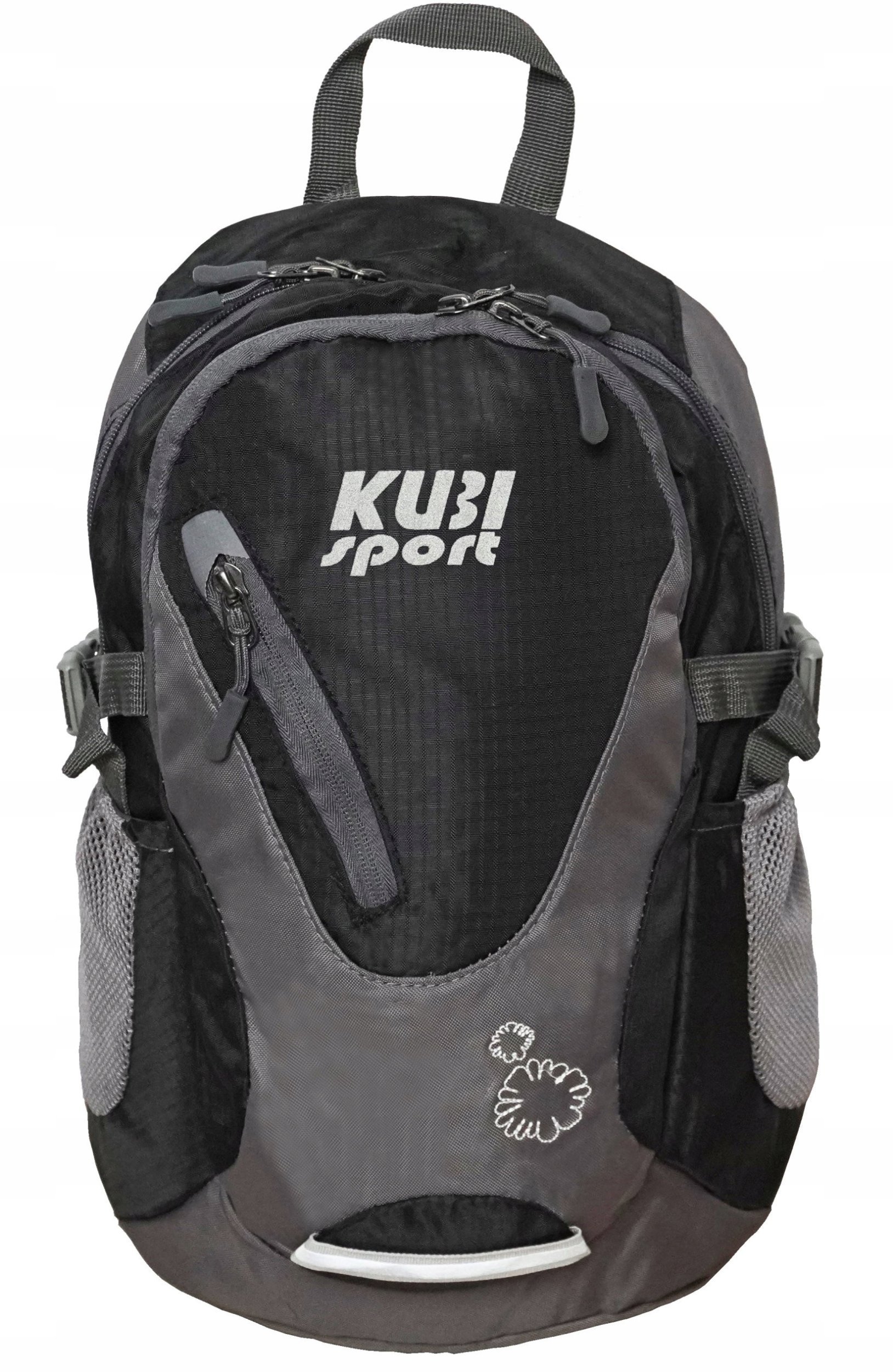 Plecak Turystyczny Sportowy Damski Męski Duży Czarny Solidny KUBISPORT 20L