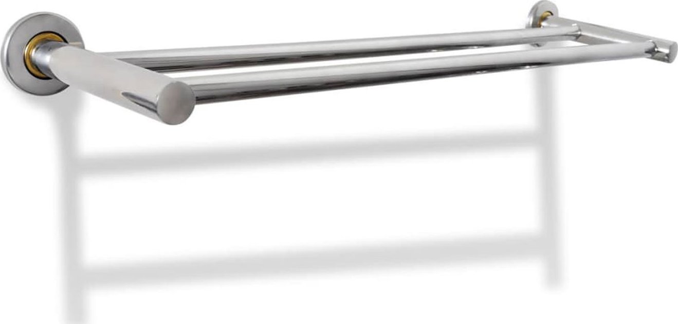 Elior Nowoczesny wieszak łazienkowy ze stali nierdzewnej - Fizi 3X