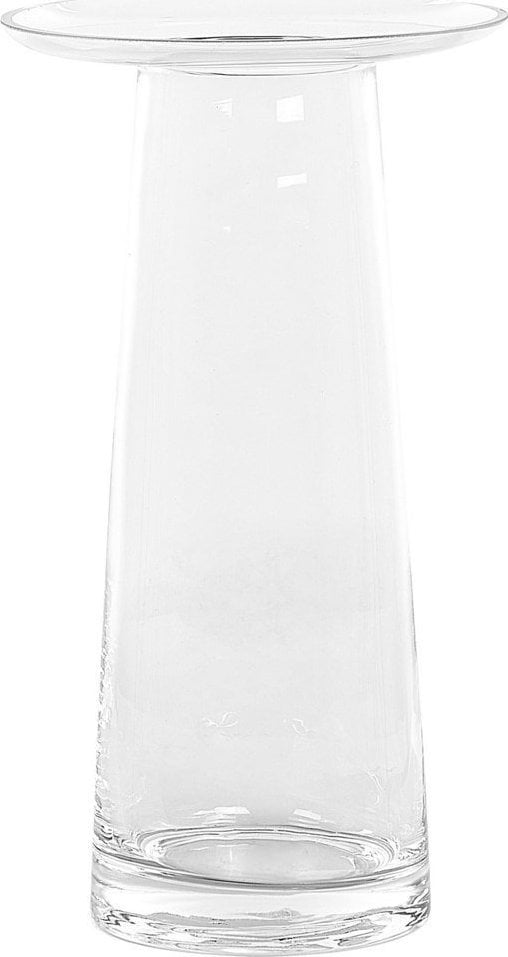 Ramka Beliani Wazon na kwiaty szklany 26 cm transparentny MANNA!