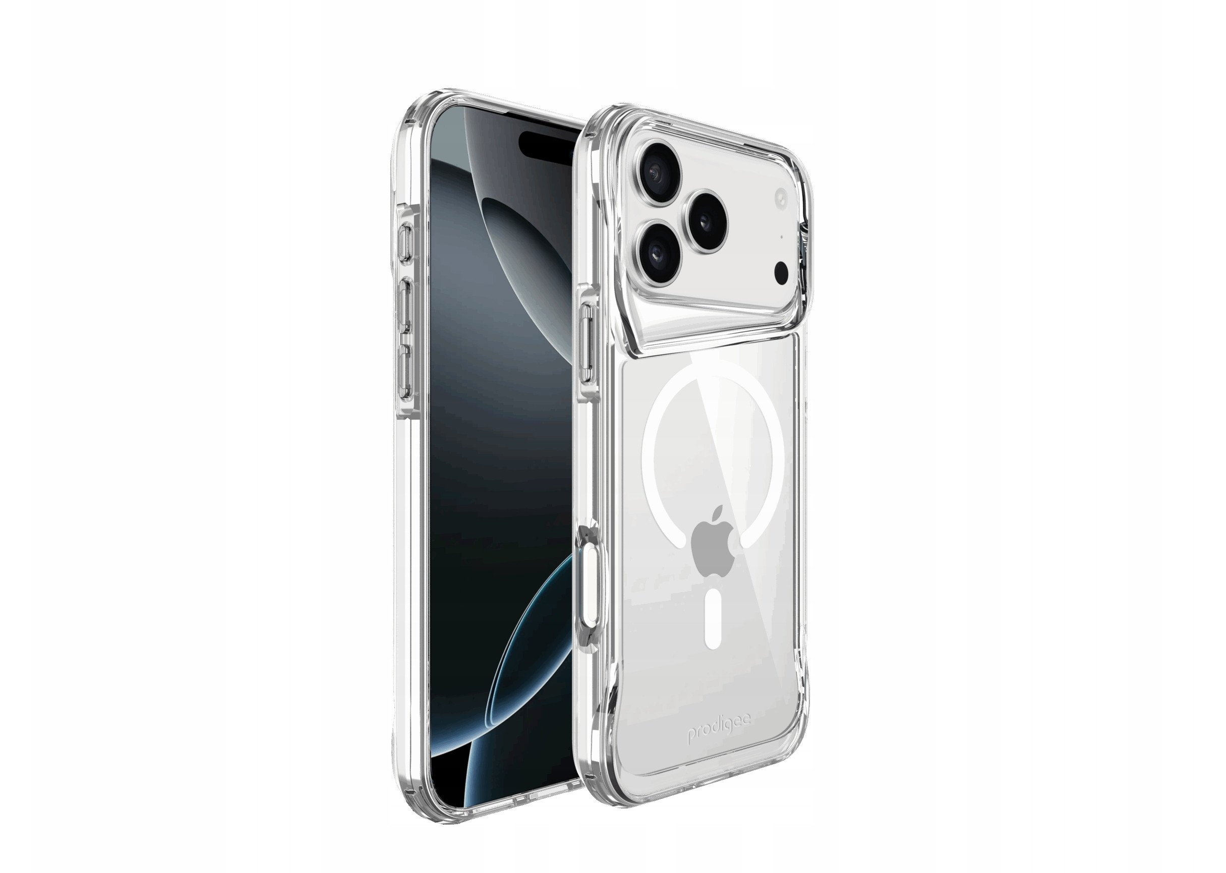 Prodigee SuperHero - etui z MagSafe do iPhone 17 Pro Max clear