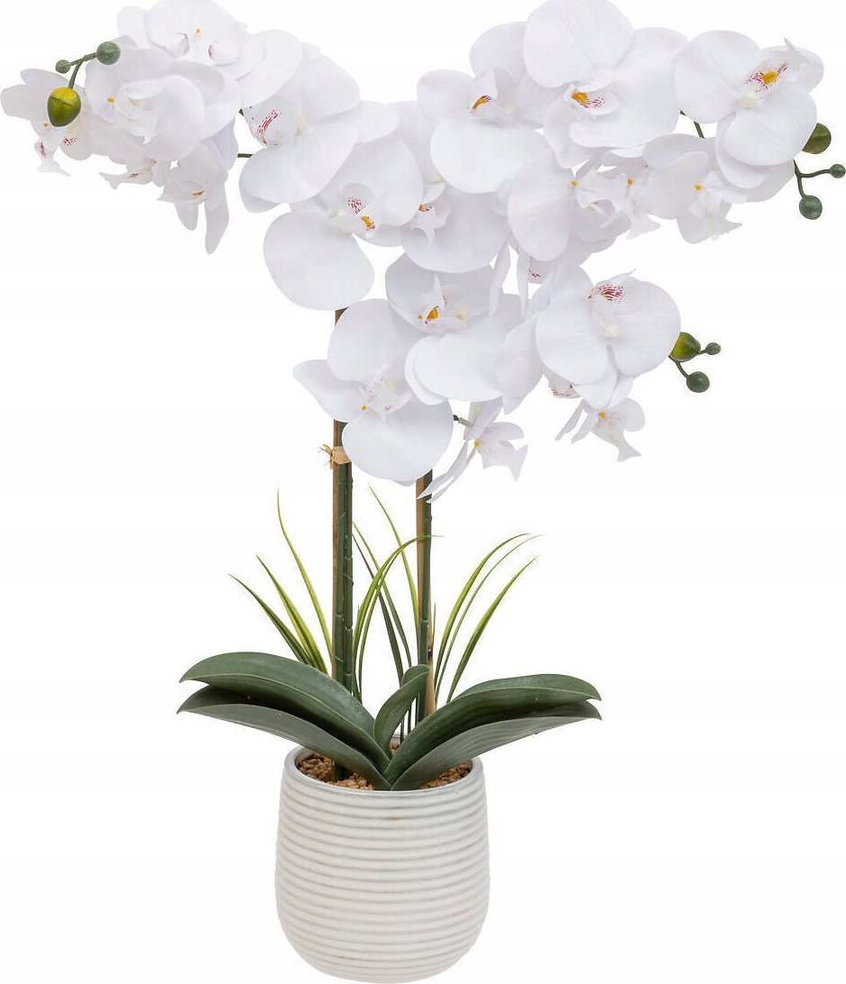 Atmosphera Sztuczny storczyk w doniczce RIVA, 60 cm