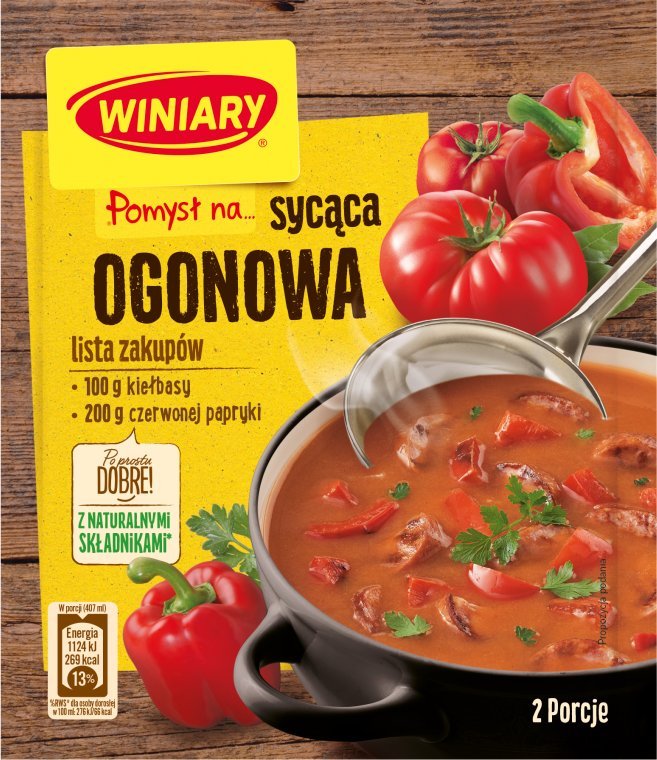 WINIARY Winiary Pomysł na... Sycąca ogonowa 40 g