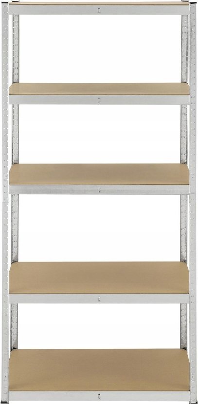 Funfit Regał metalowy magazynowy 180x100x50 cm