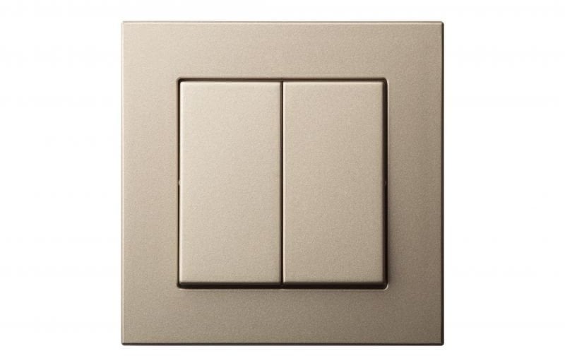 SWITCH IJ5 10-203-01 E/CH 2 GANGS EPSILO