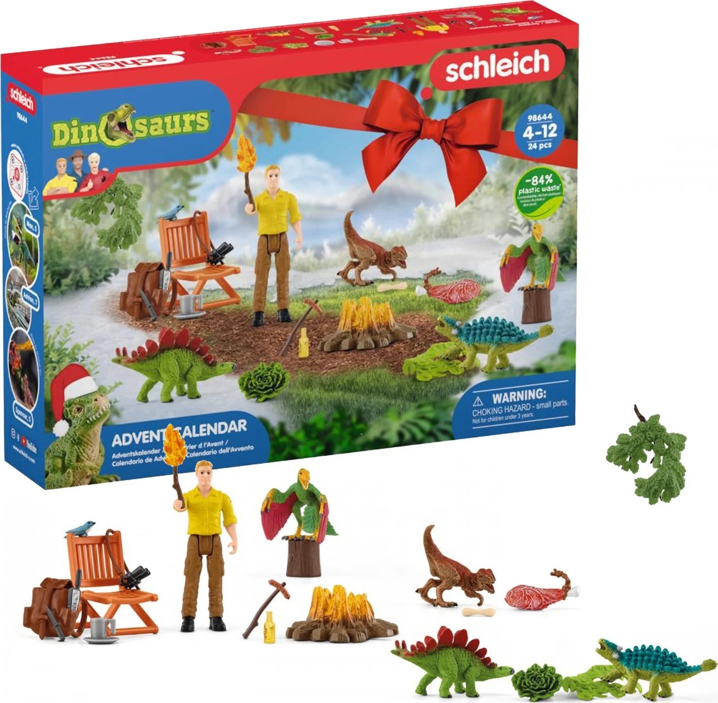 Kalendarz adwentowy Schleich 98644 Dinozaury 2022